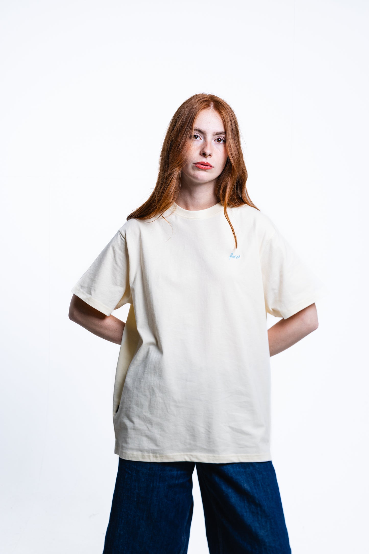 TEE HALF BEIGE