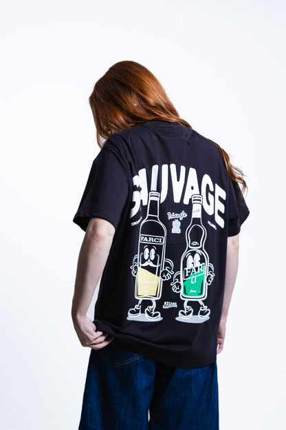 TEE SAUVAGE V2 BLACK