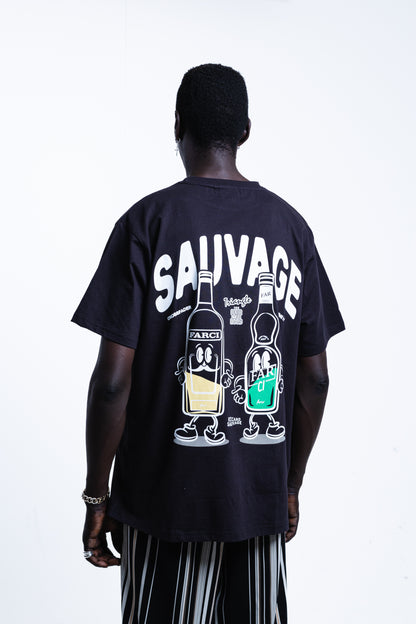TEE SAUVAGE V2 BLACK