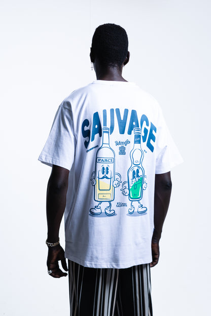 TEE SAUVAGE V2 WHITE