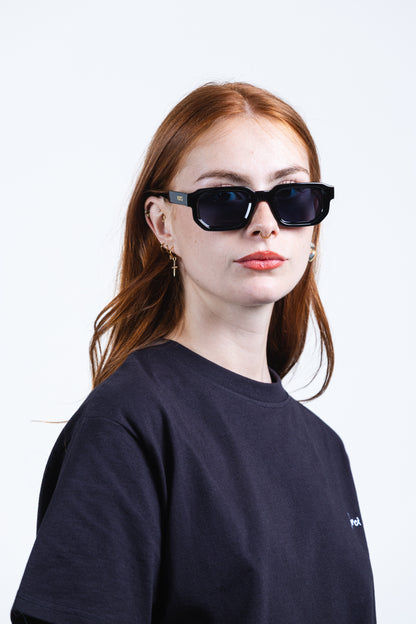 SPRING ONE BLACK SUNGLASSES