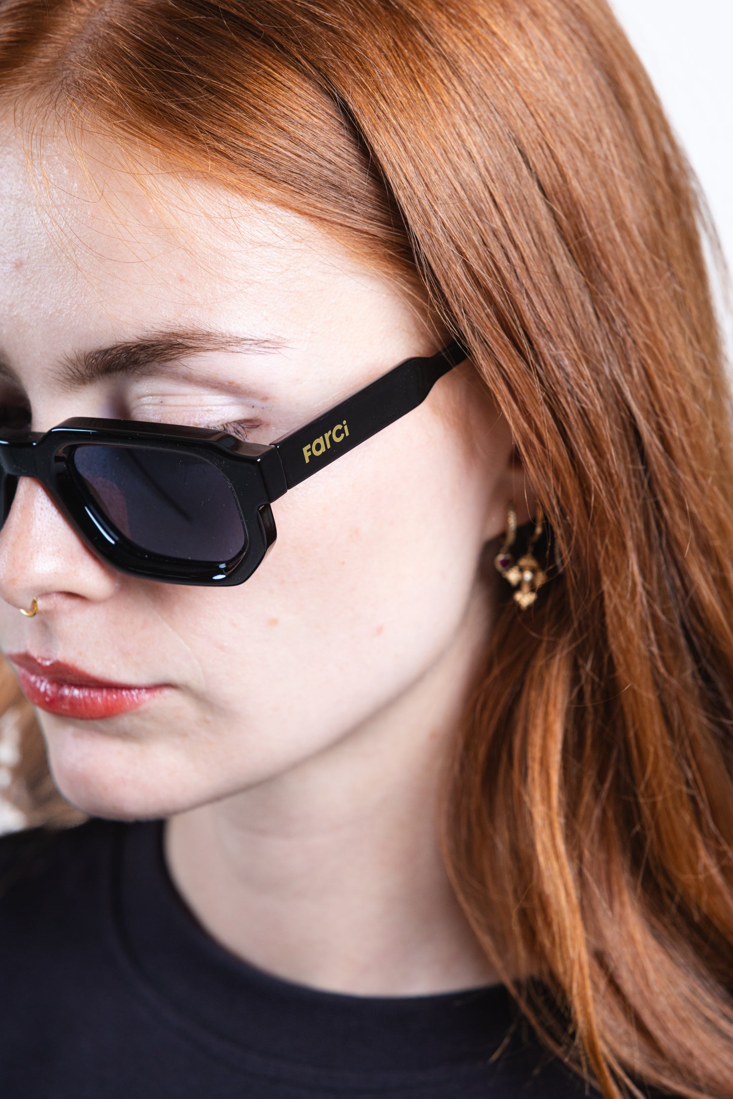 SPRING ONE BLACK SUNGLASSES