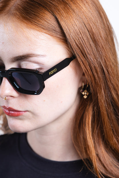 SPRING ONE BLACK SUNGLASSES