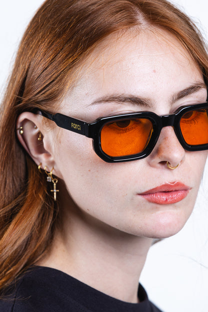 SPRING ONE ORANGE SUNGLASSES