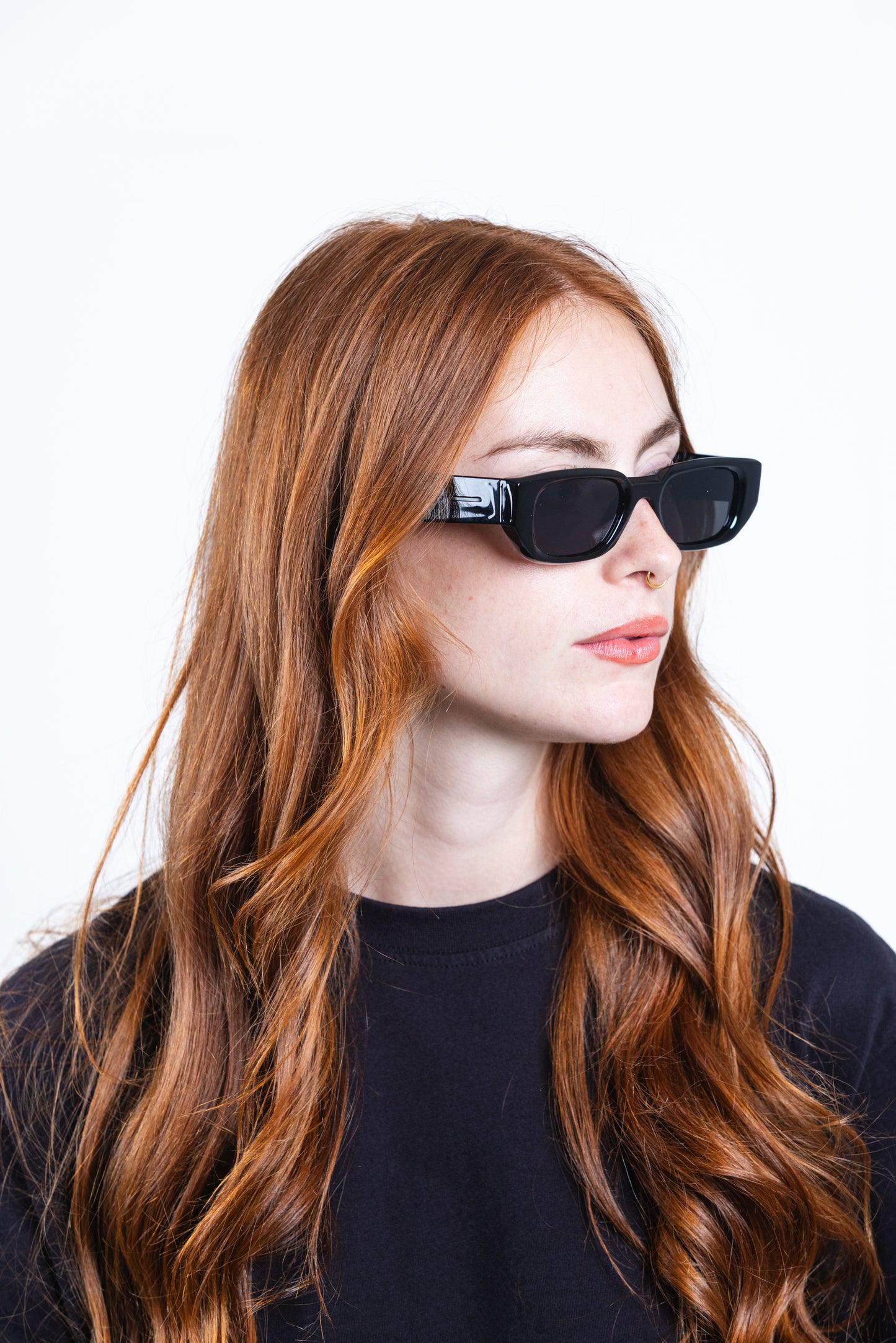 SPRING TWO BLACK SUNGLASSES