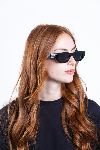 SPRING TWO BLACK SUNGLASSES