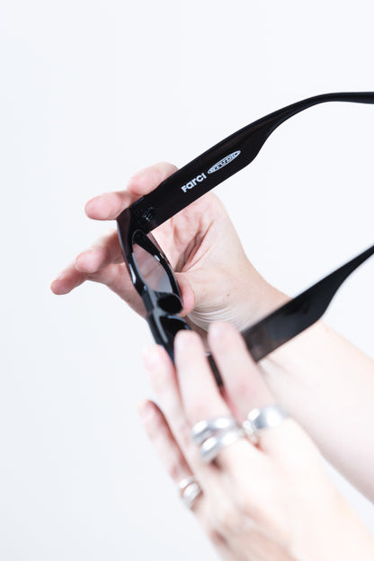 SPRING TWO BLACK SUNGLASSES