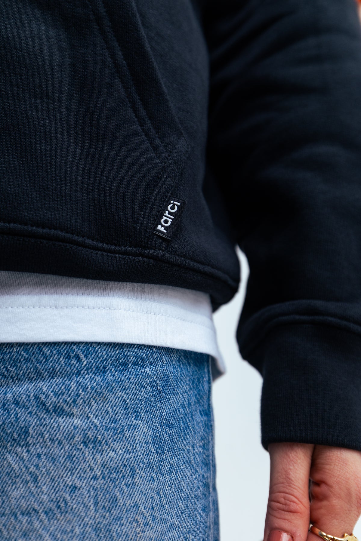 HOODIE GYM BLACK
