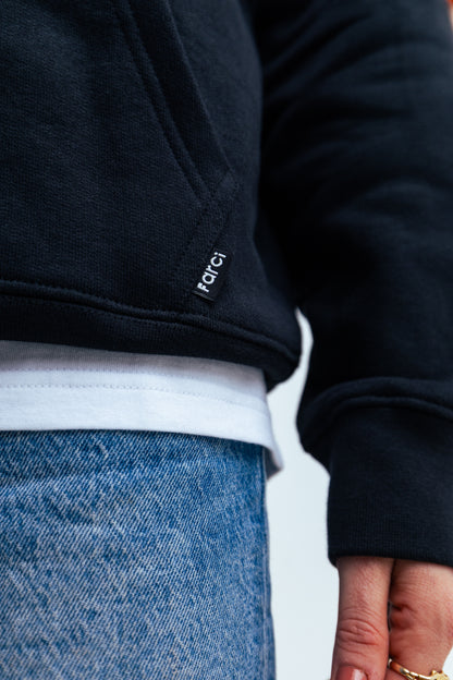 HOODIE GYM BLACK