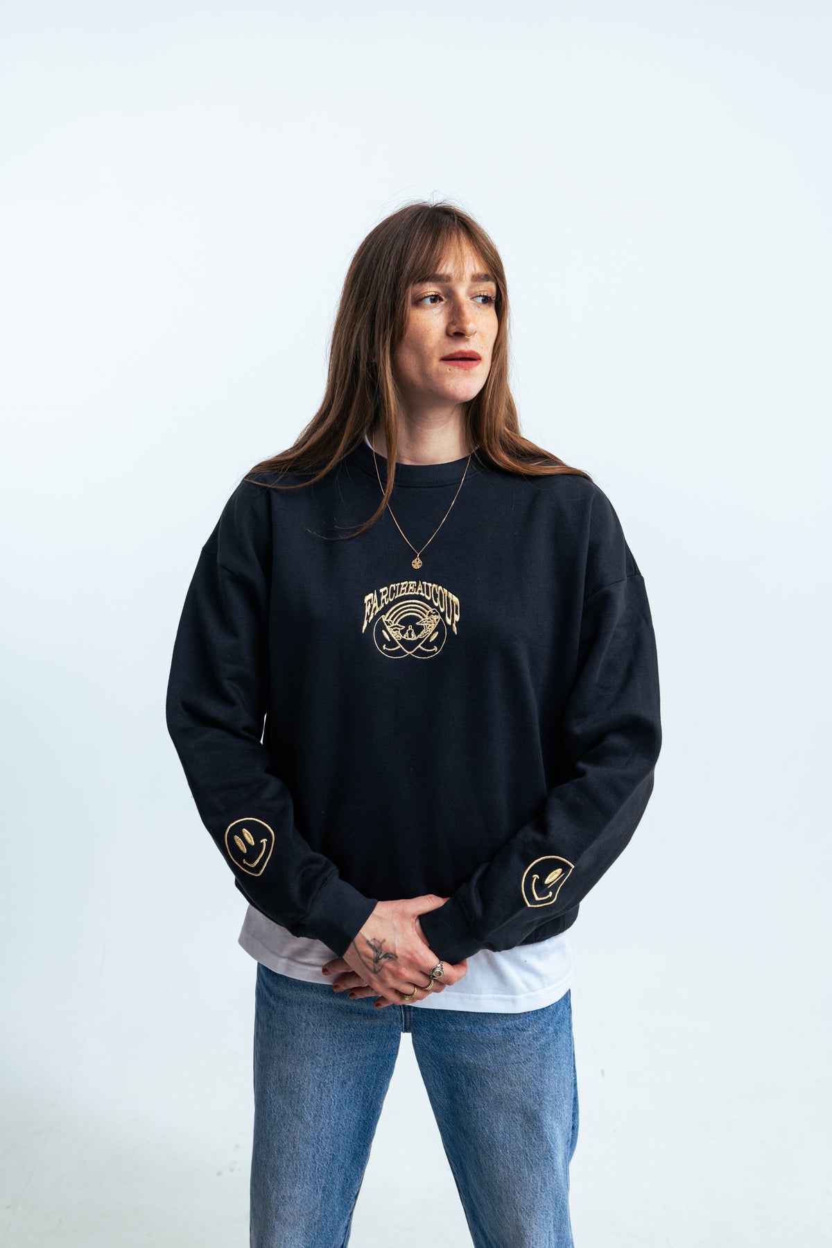 CREWNECK BCP BLACK