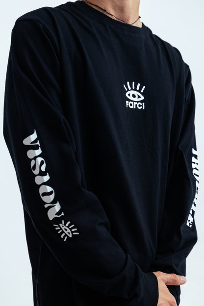 LONG SLEEVE SAULE BLACK