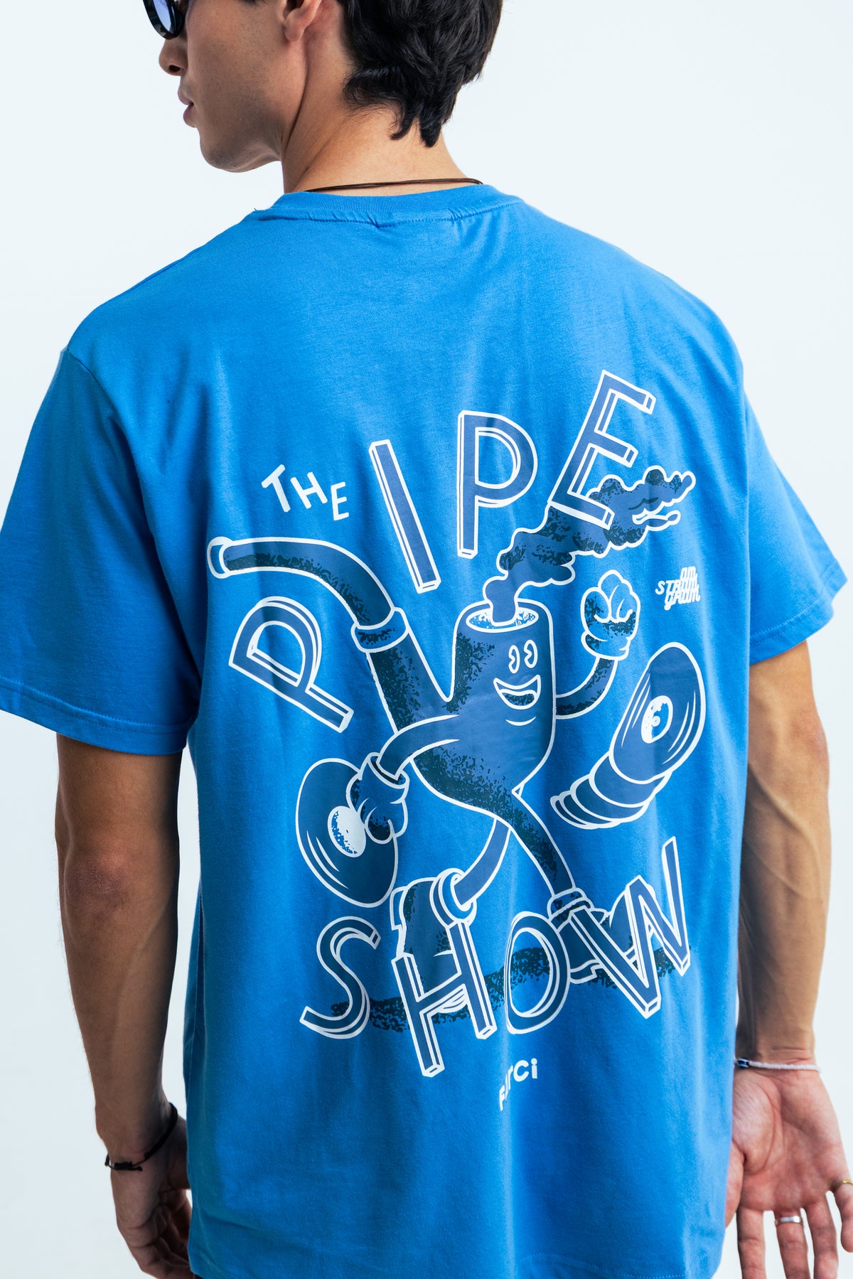 TEE PIPE BLUE