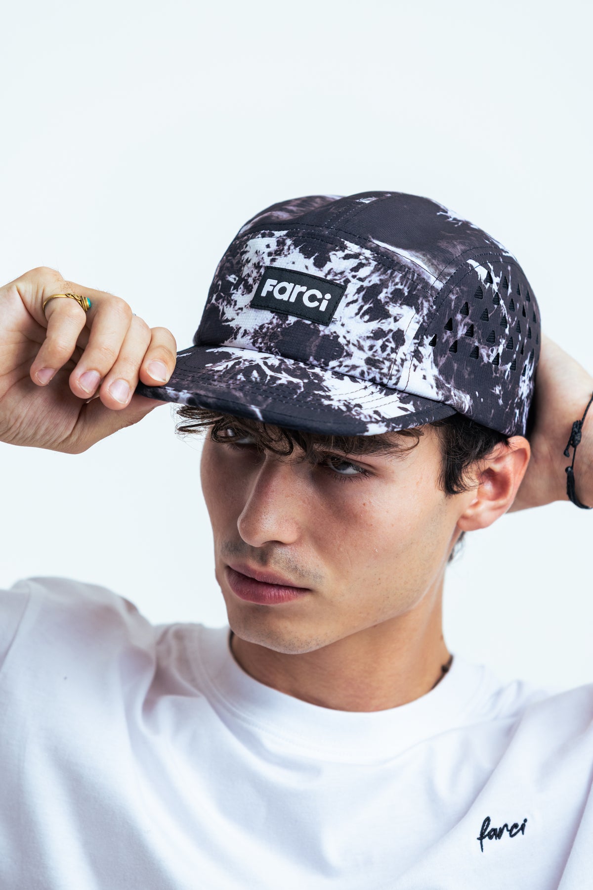 CAMOU CAP BLACK