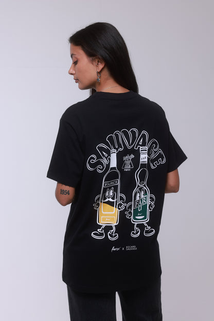 TEE SAUVAGE BLACK
