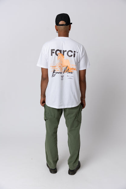 TEE CHEVAL WHITE