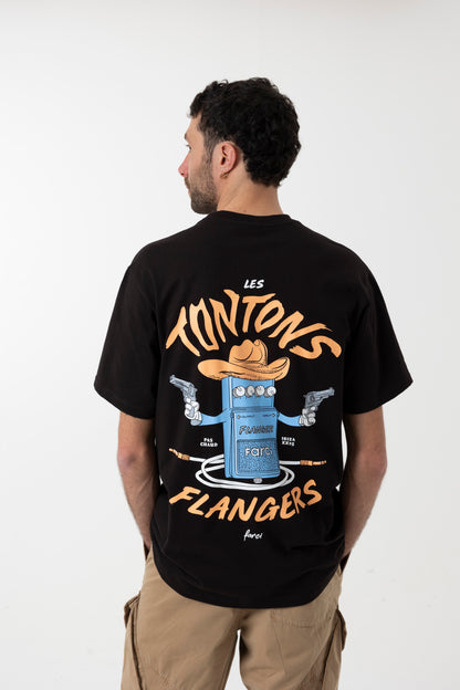 FLANGER TEE BLACK