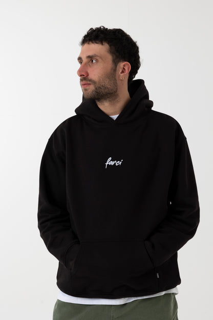 CHEESY HOODIE BLACK