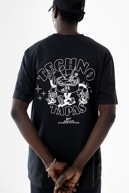 TEE TAPAS BLACK