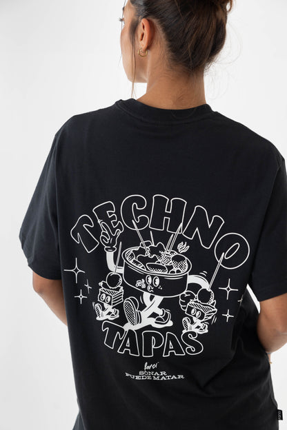 TEE TAPAS BLACK
