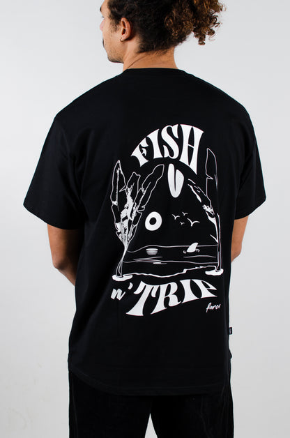 FISH Tee BLACK