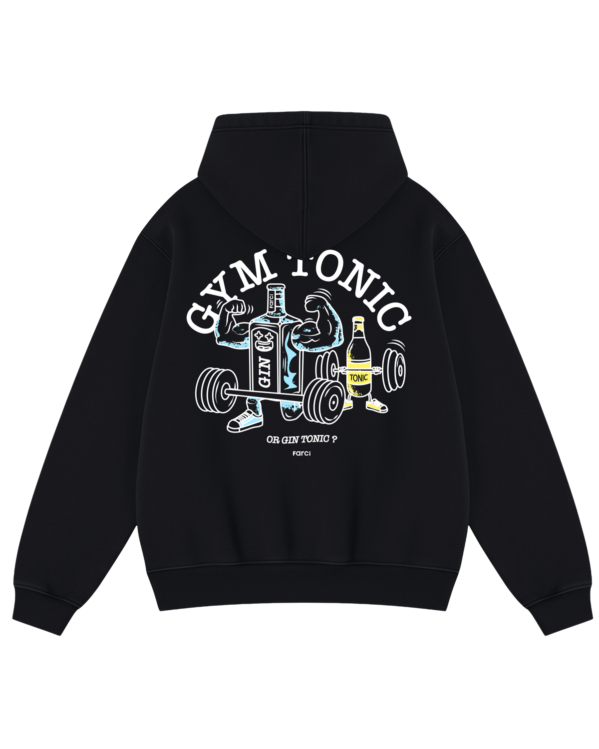 HOODIE GYM BLACK