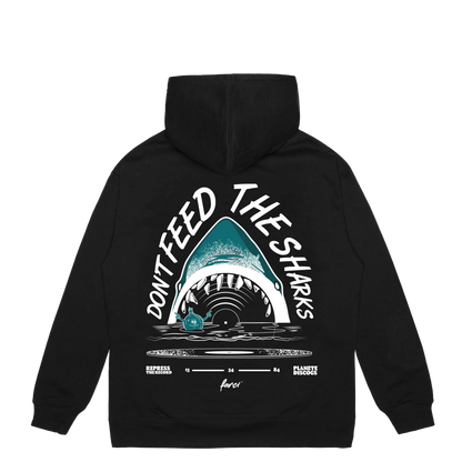 HOODIE SHARK BLACK