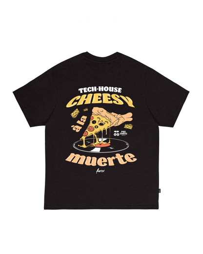 CHEESY TEE BLACK