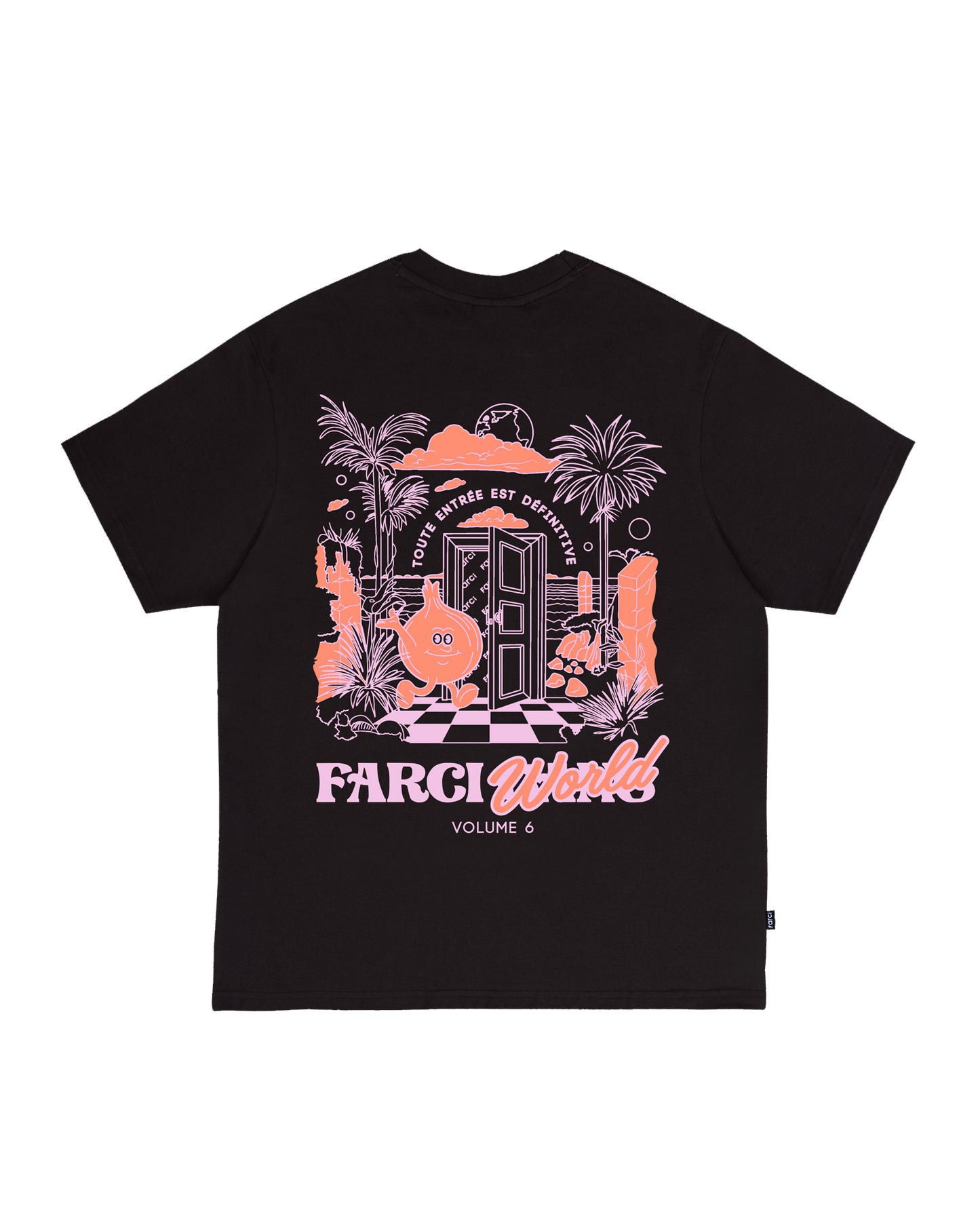 GANG6 TEE BLACK