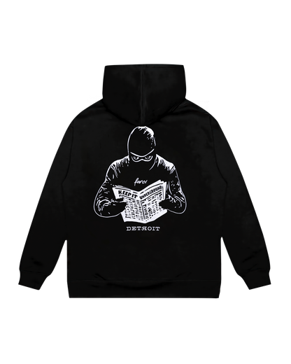 KEEP HOODIE BLACK