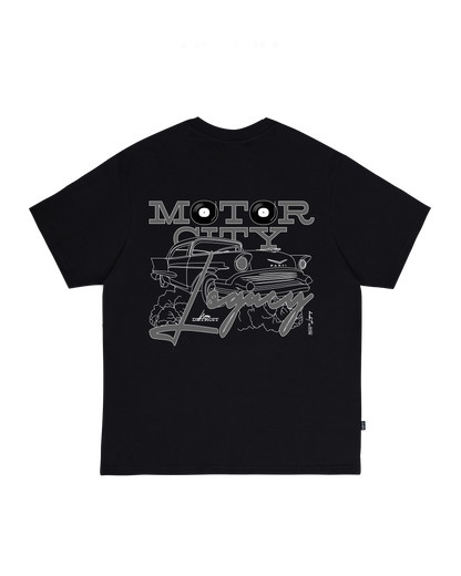 MOTOR TEE BLACK