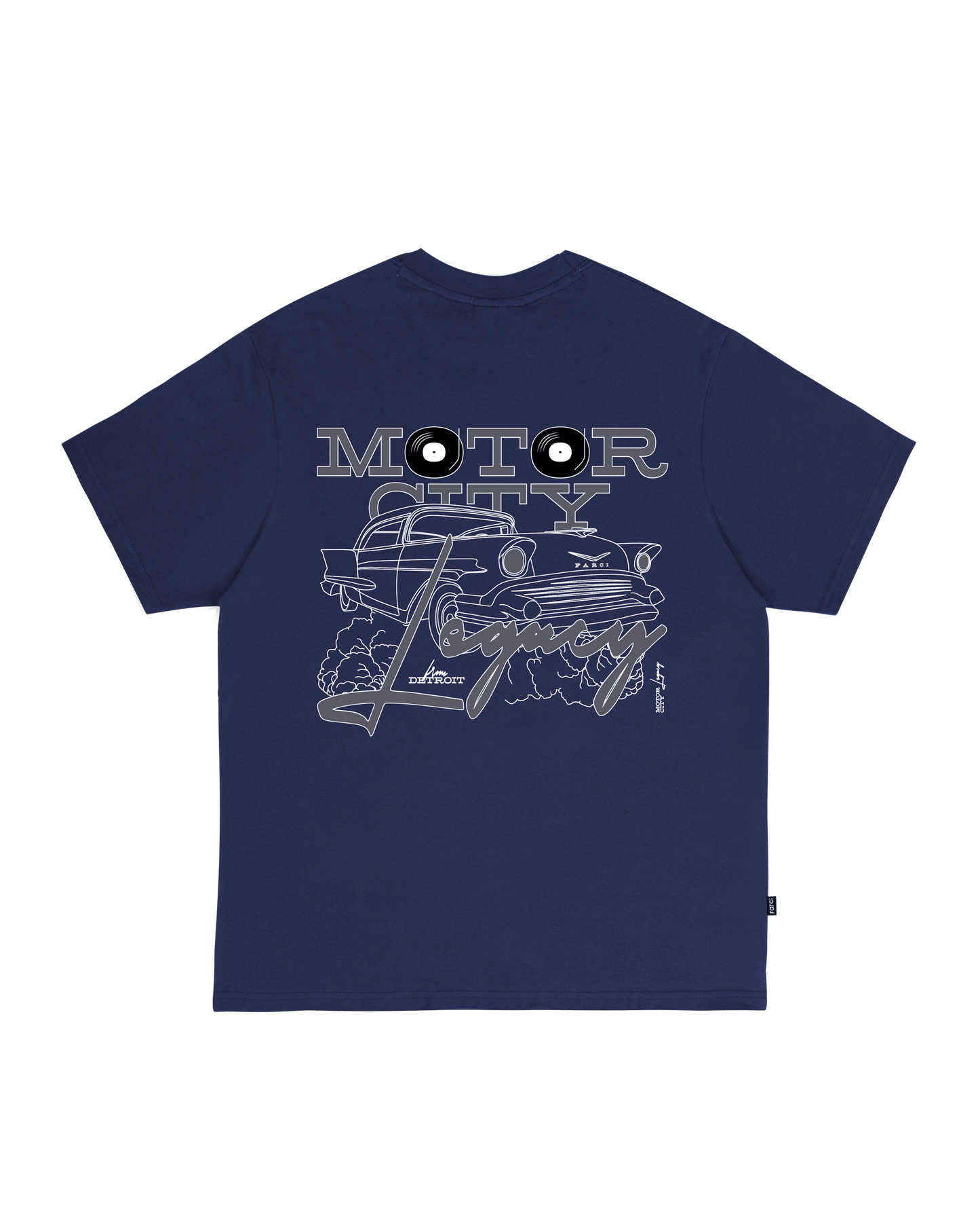 MOTOR TEE BLUE
