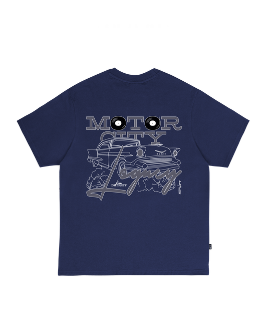MOTOR TEE BLUE