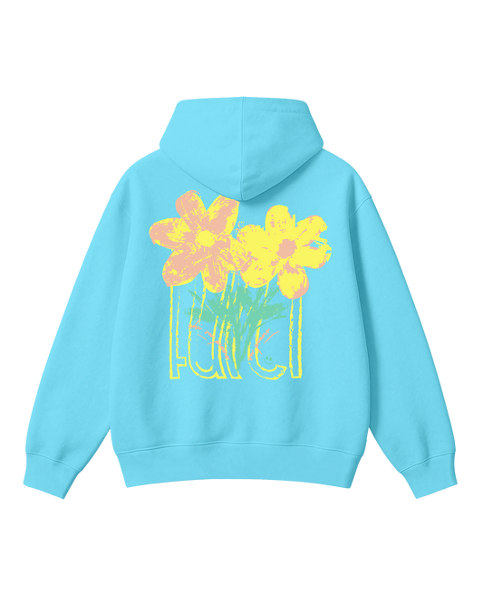 HOODIE PIANO BLUE