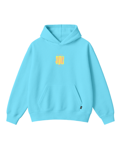 HOODIE PIANO BLUE