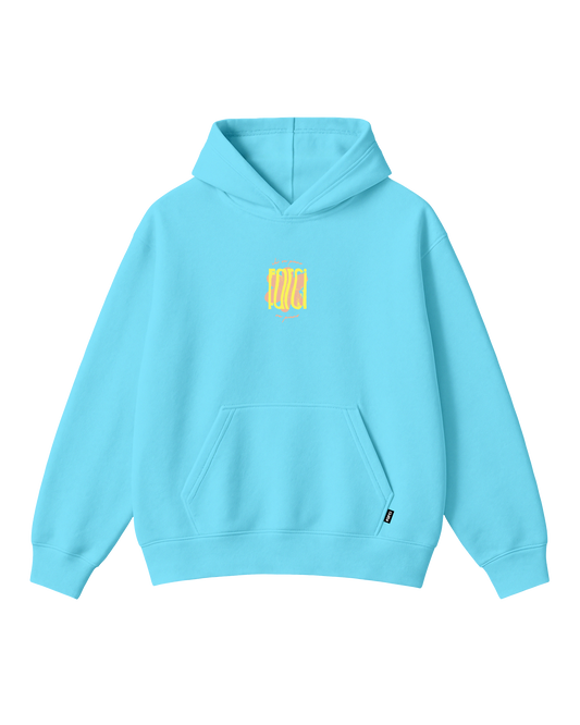 HOODIE PIANO BLUE