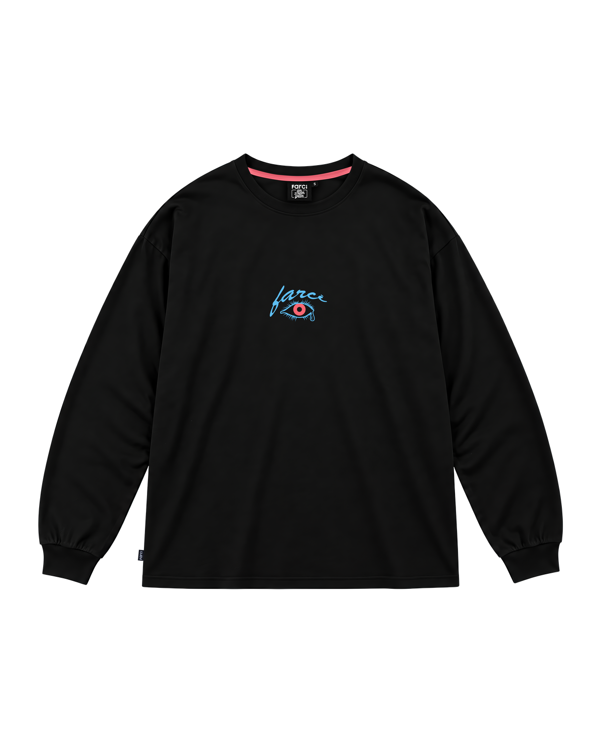 LONG SLEEVE ROSÉ BLACK