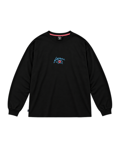 LONG SLEEVE ROSÉ BLACK