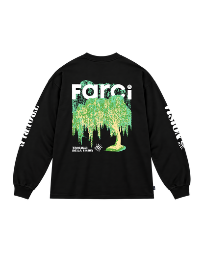 LONG SLEEVE SAULE BLACK