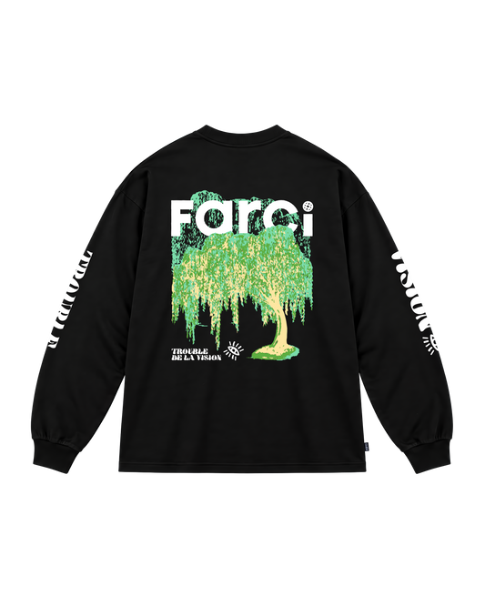 LONG SLEEVE SAULE BLACK