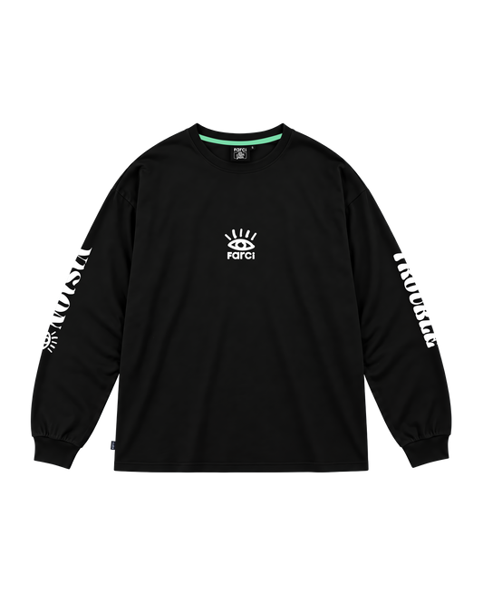 LONG SLEEVE SAULE BLACK