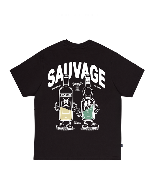TEE SAUVAGE V2 BLACK