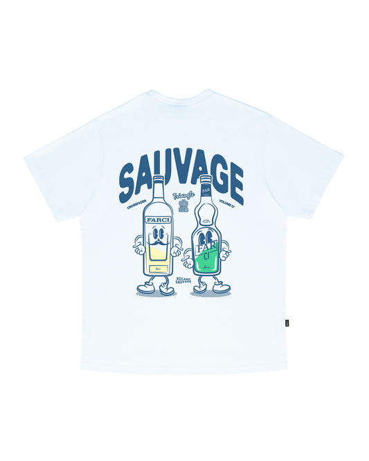 TEE SAUVAGE V2 WHITE