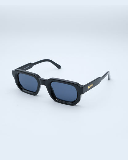 SPRING ONE BLACK SUNGLASSES