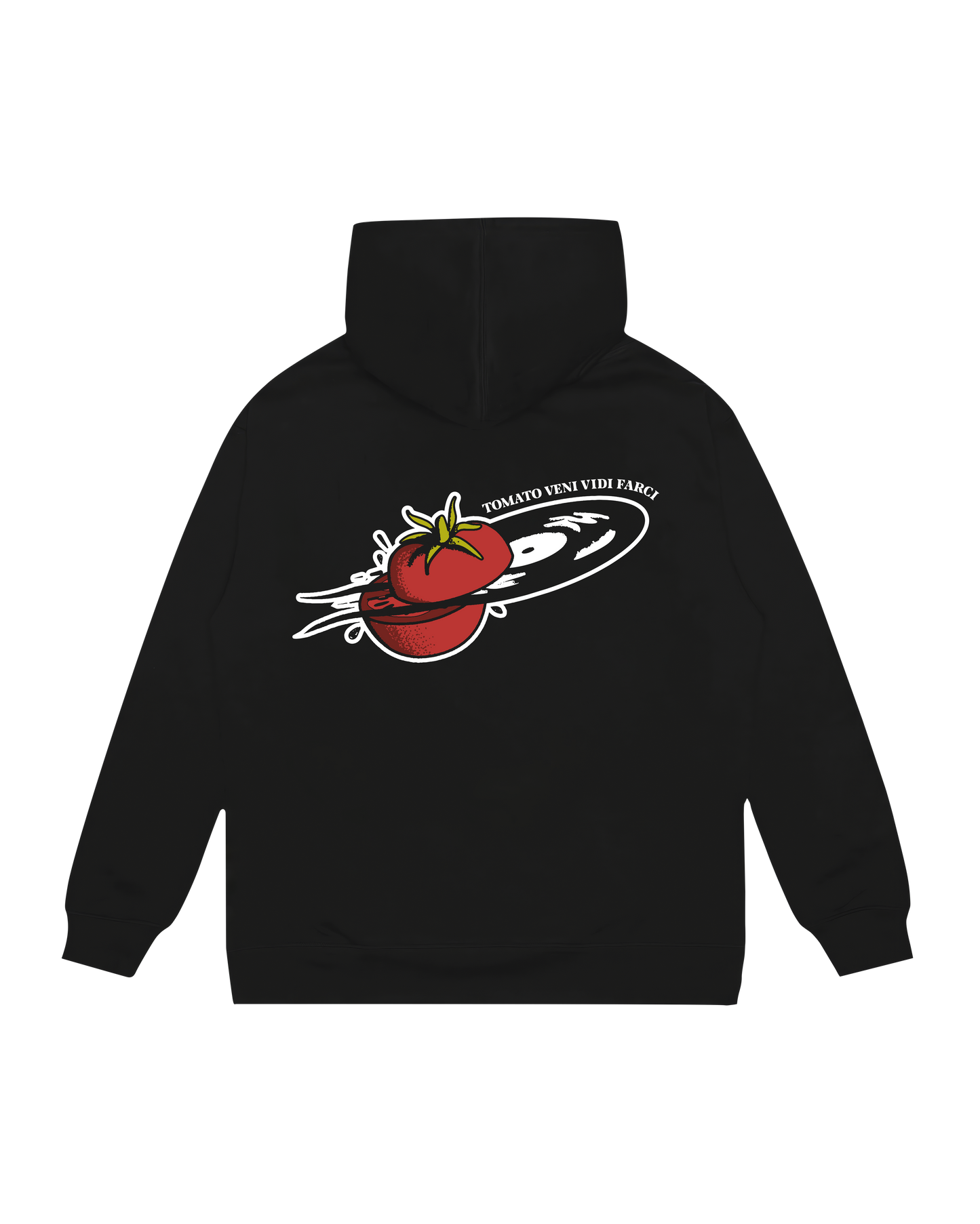 HOODIE TOMATO BLACK