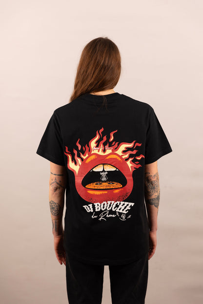 TEE BOUCHE BLACK