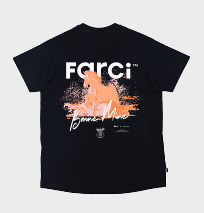 TEE CHEVAL BLACK