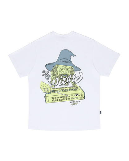 WIZARD TEE WHITE