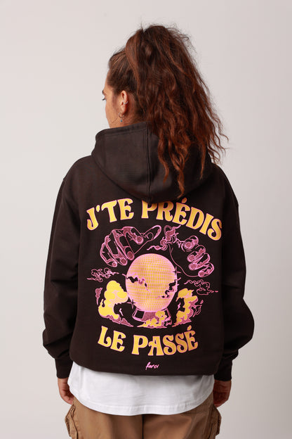 HOODIE PASSÉ GANACHE