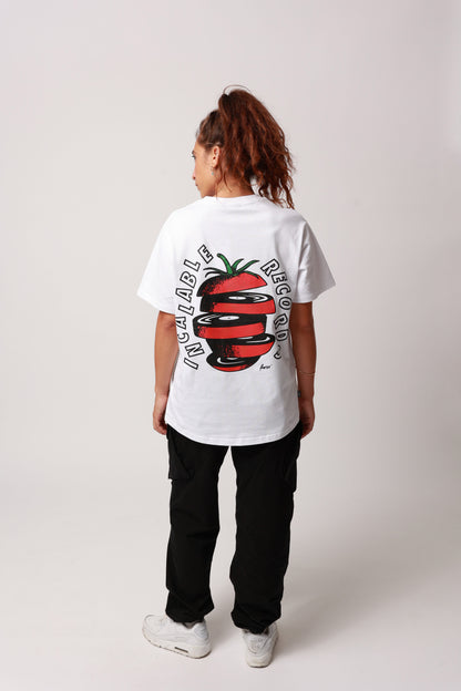 TEE RECORD WHITE