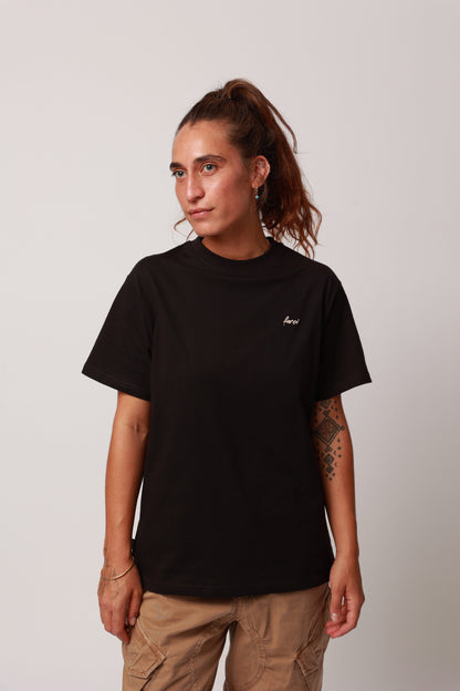 TEE RECORD BLACK